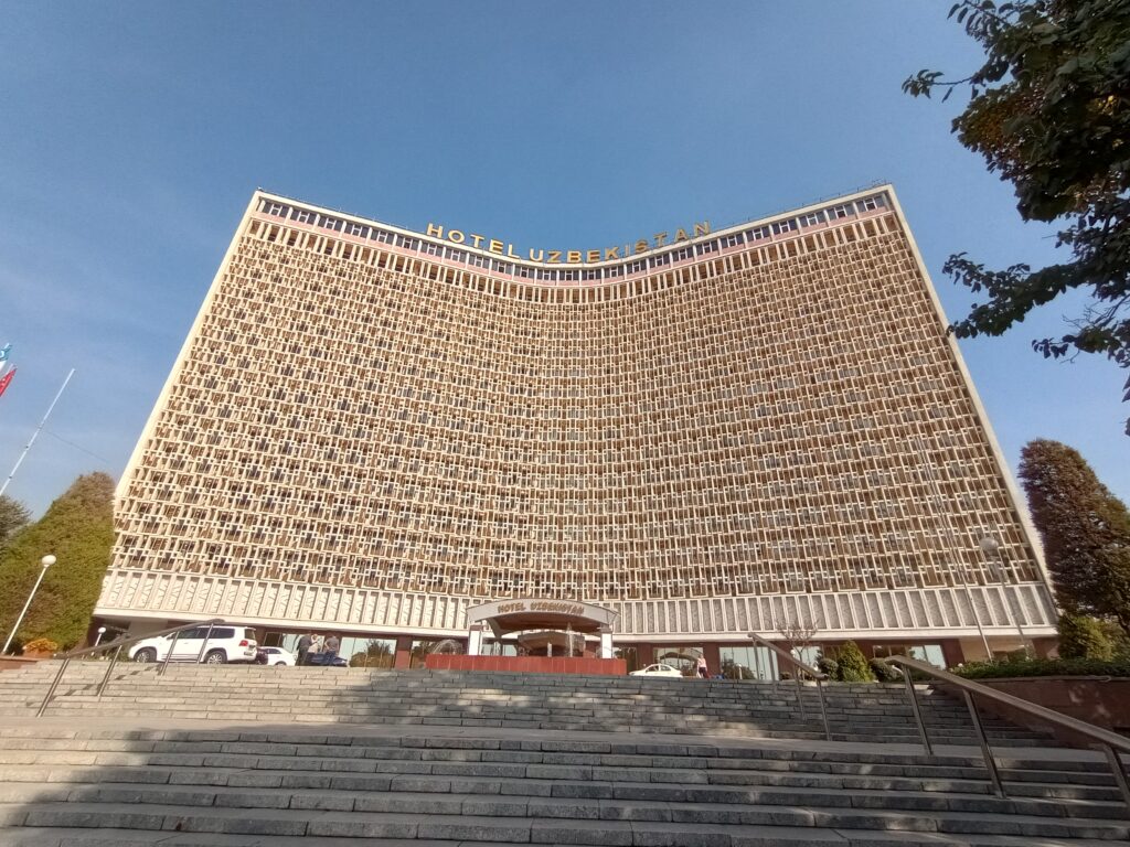 Hotel Uzbekistan- guess who built it?