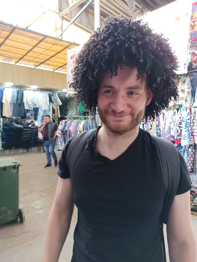 Traditional hat made of sheep wool