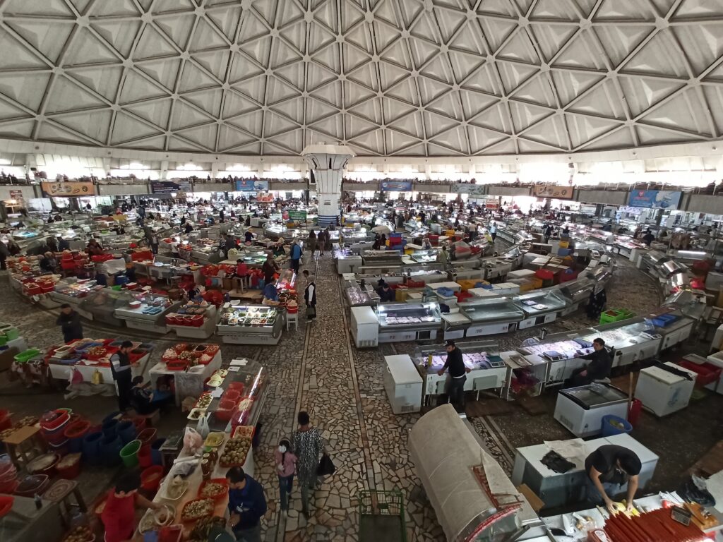 Inside view of the main bazaar