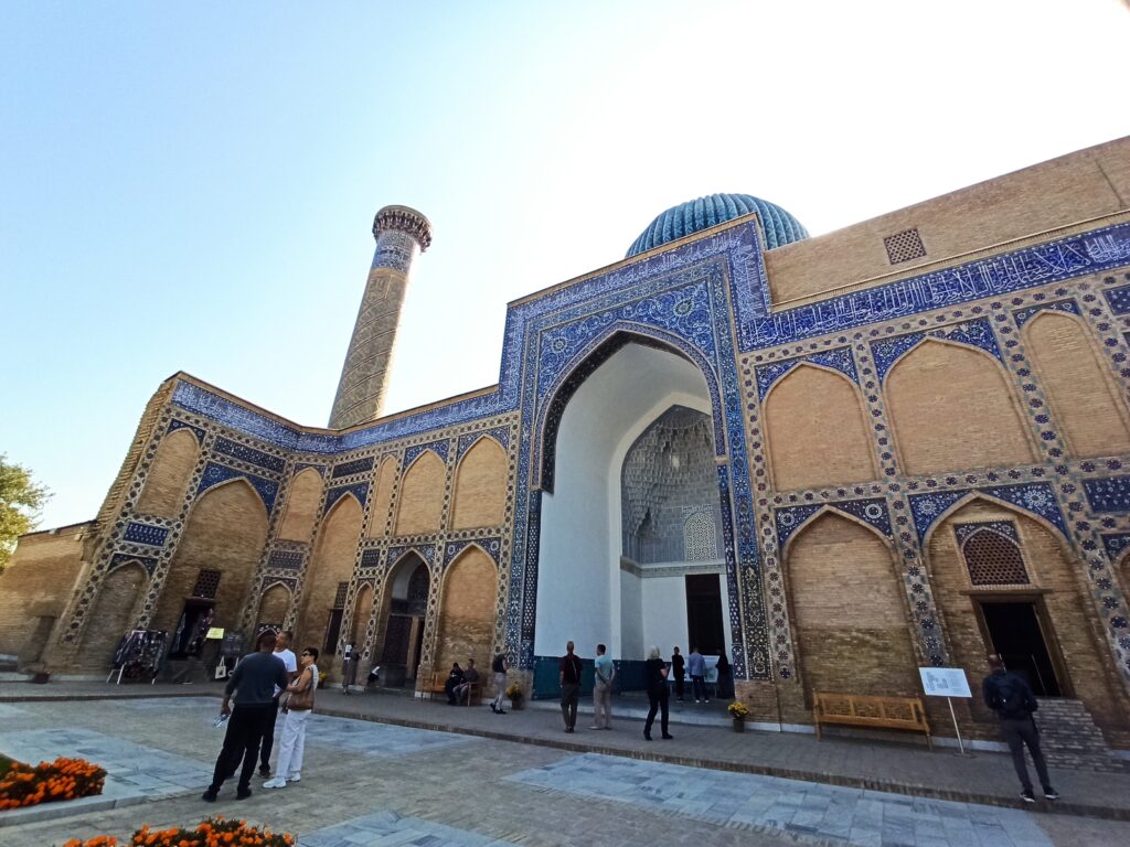 Front side of Timurs mausoleum